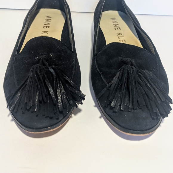 Anne Klein Darcy Black Tassel Loafer Size 7 - Picture 7 of 11